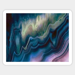 Colorful agate Sticker